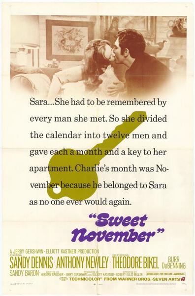 Sweet November is the best movie in Sandy Dennis filmography.