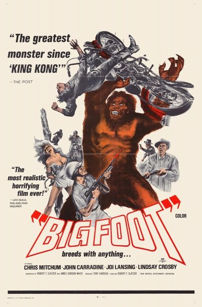 Bigfoot is the best movie in Christopher Mitchum filmography.
