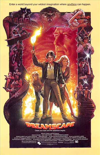 Dreamscape is the best movie in Kate Capshaw filmography.