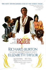 Doctor Faustus movie in Elizabeth Taylor filmography.