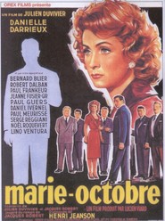 Marie-Octobre movie in Bernard Blier filmography.