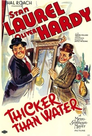 Thicker Than Water movie in Oliver Hardy filmography.