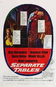 Separate Tables movie in Gladys Cooper filmography.