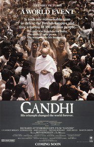 Gandhi movie in Rohini Hattangadi filmography.