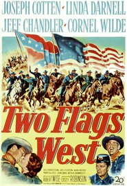 Two Flags West movie in Cornel Wilde filmography.
