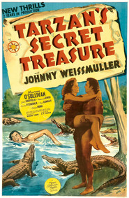 Tarzan's Secret Treasure movie in Johnny Weissmuller filmography.