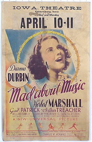 Mad About Music movie in Herbert Marshall filmography.