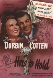 Hers to Hold movie in Deanna Durbin filmography.