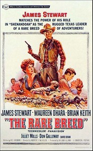 The Rare Breed movie in James Stewart filmography.