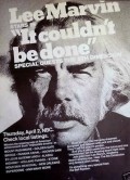 It Couldn't Be Done movie in Lee Marvin filmography.