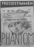 Phantom movie in F.W. Murnau filmography.
