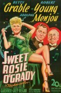 Sweet Rosie O'Grady movie in Irving Cummings filmography.