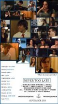 Never Too Late movie in Michelle Jones filmography.