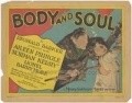 Body and Soul movie in Reginald Barker filmography.