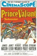 Prince Valiant movie in Robert Wagner filmography.