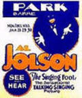 The Singing Fool movie in Al Jolson filmography.