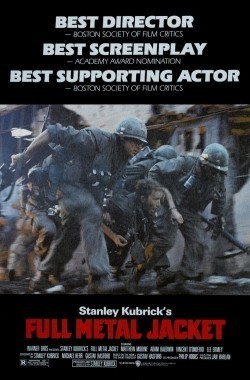 Full Metal Jacket movie in Stanley Kubrick filmography.