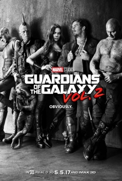 Guardians of the Galaxy Vol. 2 movie in James Gunn filmography.