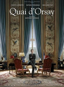 Quai d'Orsay movie in Bertrand Tavernier filmography.