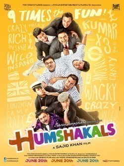 Humshakals movie in Sajid Khan filmography.