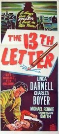 The 13th Letter movie in Linda Darnell filmography.